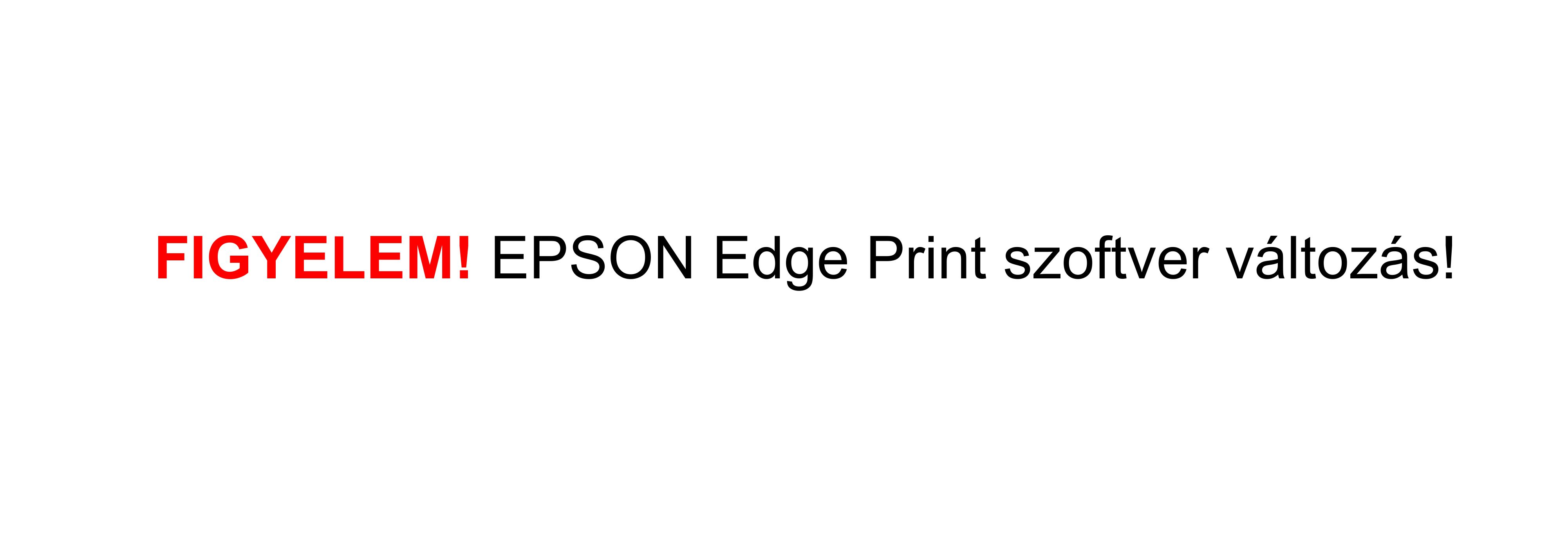 Epson Edge Print SPS Printing