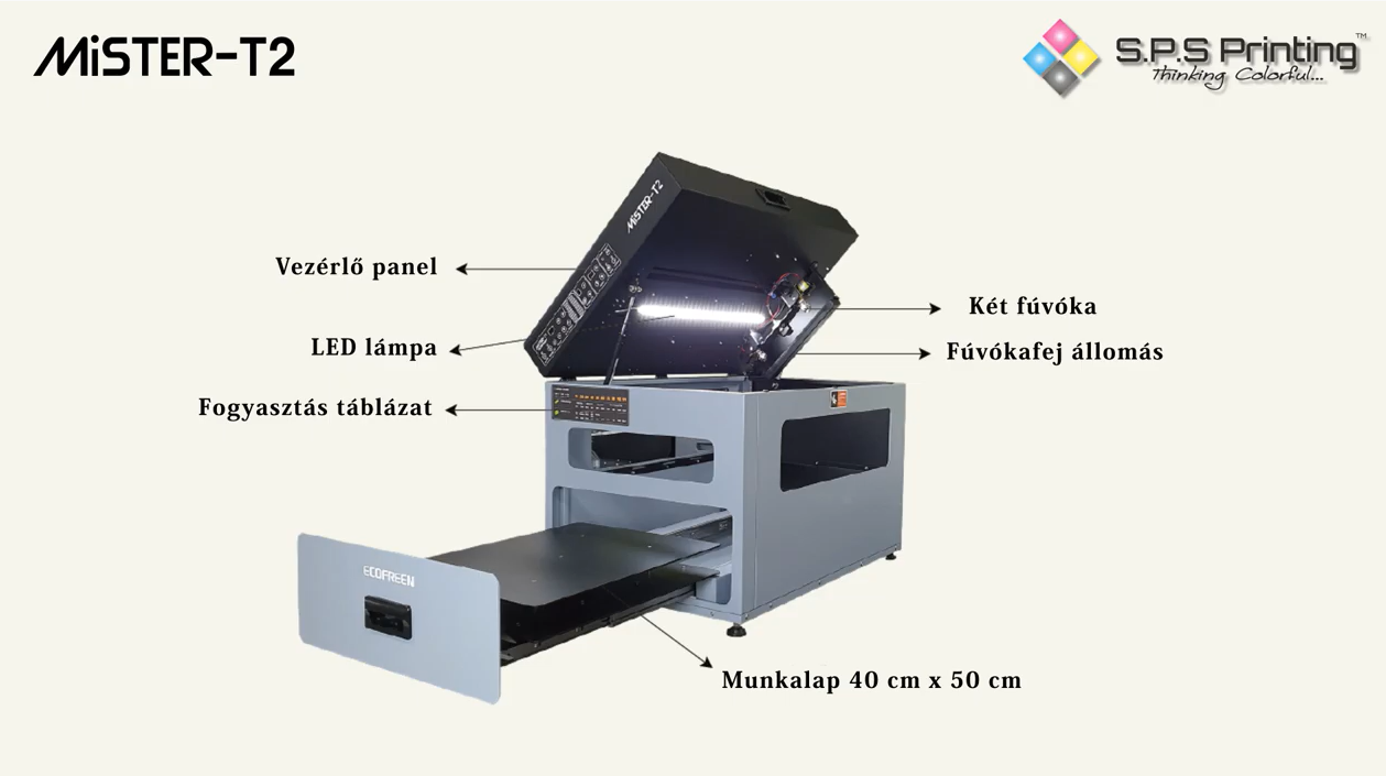 EcoFreen Mister-T2 előkezelő gép