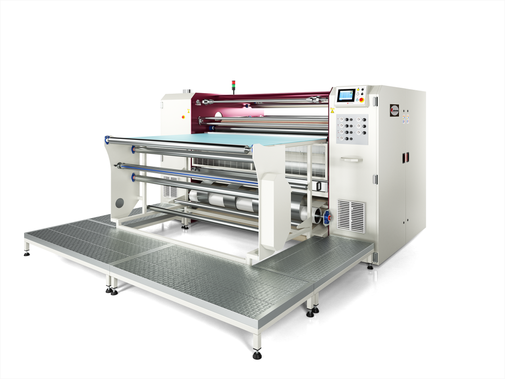 MONTI ANTONIO MOD 858 HENGERES, TÁRGYASZTALOS HŐPRÉS 2200MM